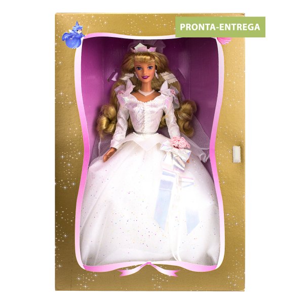 Boneca Disney Sleeping Beauty Wedding Mattel Doll Collector