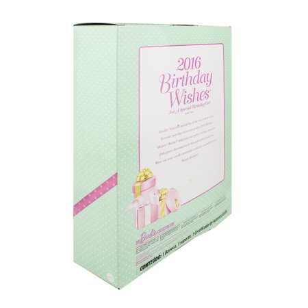 PRÉ-VENDA Boneca Barbie Collector Birthday Wishes 2016 Loira