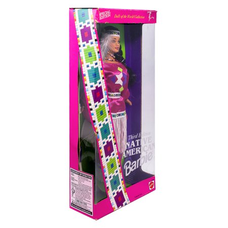 Boneca Barbie Collector DOTW Native American Roupa Rosa (A) - Mattel