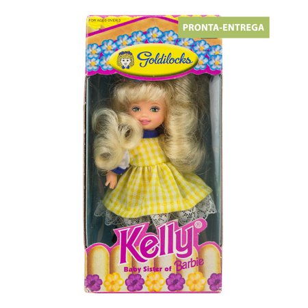 Boneca Barbie Kelly Goldilocks - Mattel