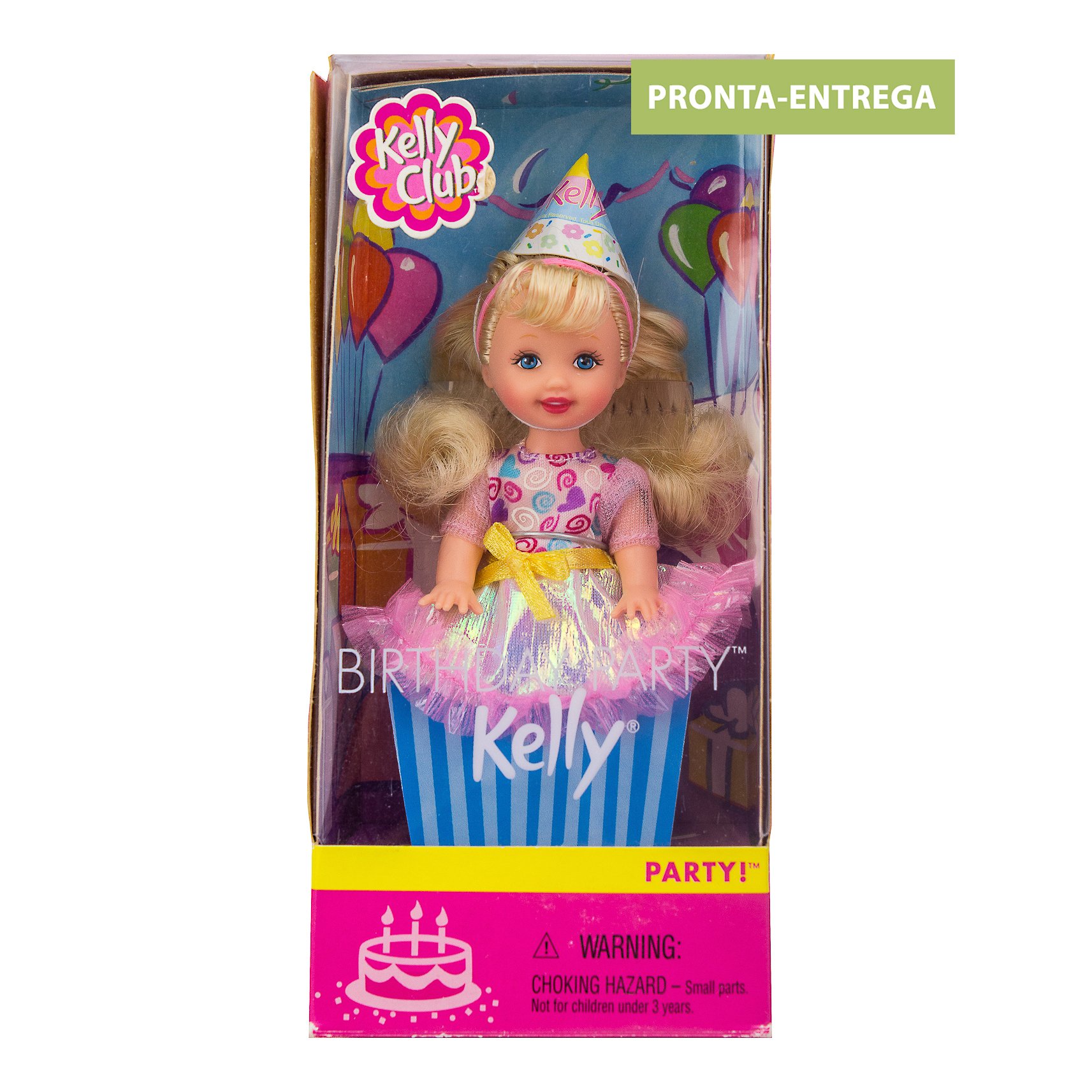 Boneca Barbie Kelly Club Birthday Party Kelly - Mattel
