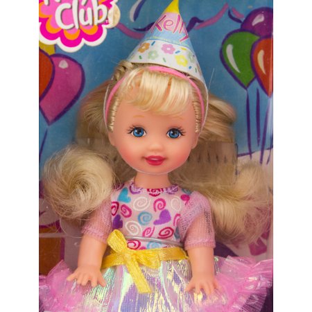 Boneca Barbie Kelly Club Birthday Party Kelly - Mattel