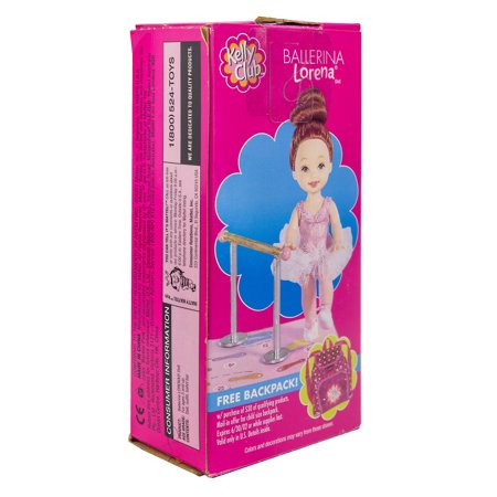 Boneca Barbie Kelly Club Ballerina Lorena - Mattel