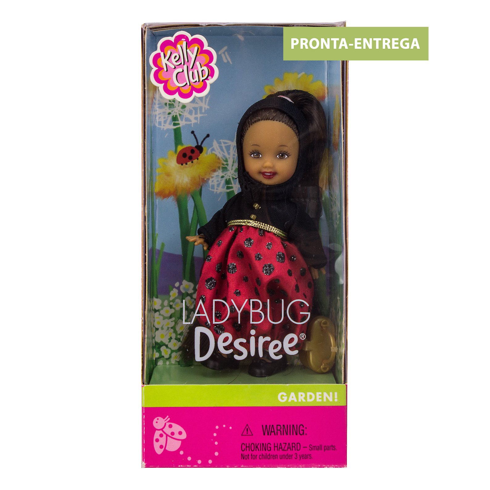 Boneca Barbie Kelly Club Ladybug Desiree - Mattel