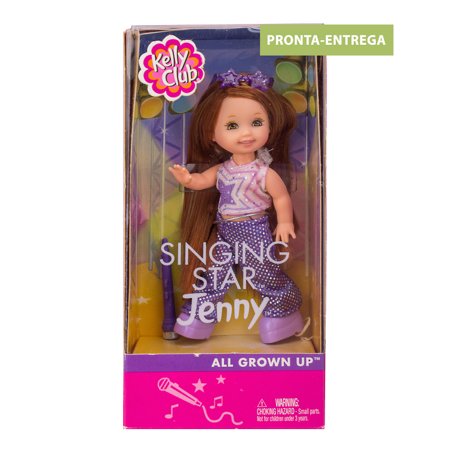 Boneca Barbie Kelly Club Singing Star Jenny - Mattel