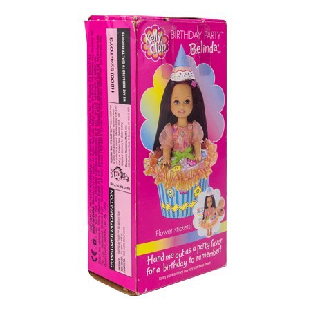 Boneca Barbie Kelly Club Birthday Party Belinda - Mattel