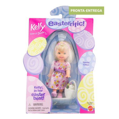 Boneca Barbie Kelly in her Easter Best!- Mattel