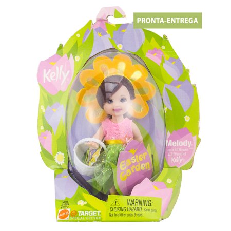 Boneca Barbie Kelly Easter Garden Melody as a Li'l Flower - Mattel