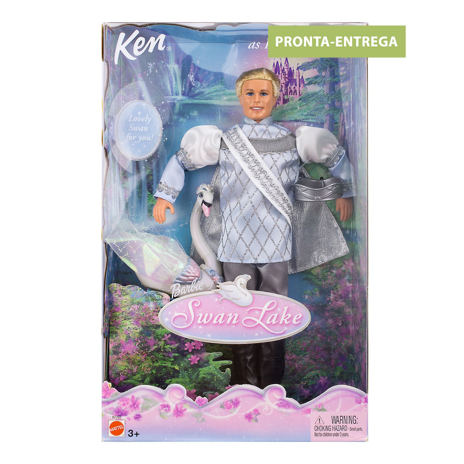 Boneco Barbie O Lago dos Cisnes Ken as Prince Daniel - Mattel
