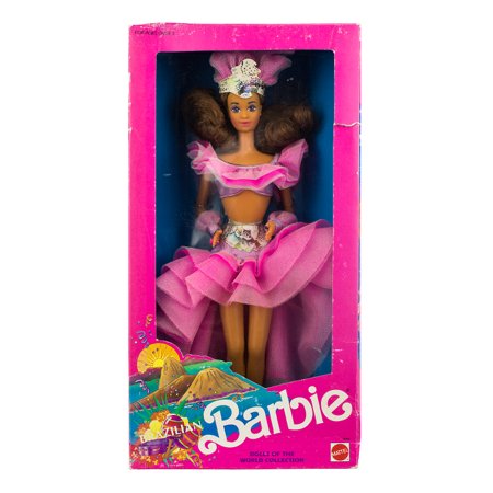 Boneca Barbie Collector Dolls of The World Brazilian 1989 - Mattel