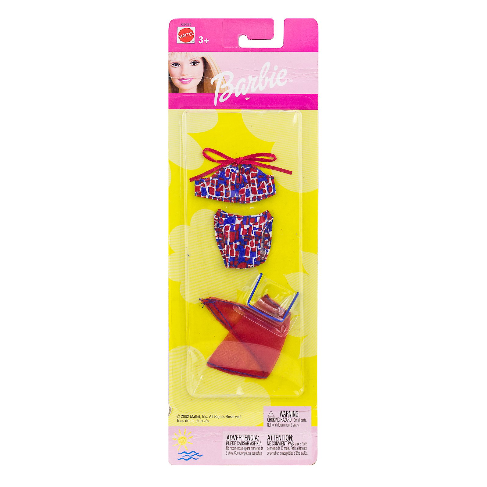 Roupa Barbie Biquíni Estampado - Mattel