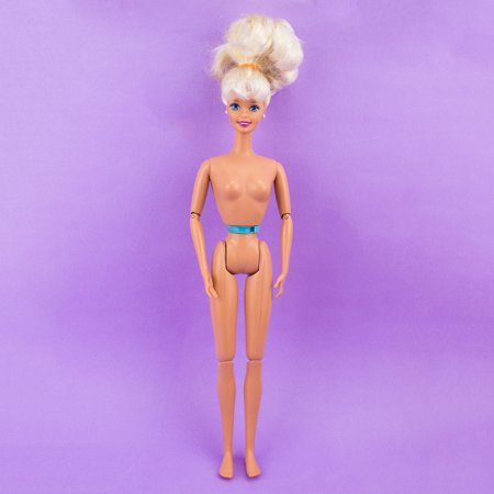 Boneca Barbie Ice Skater Nude - Mattel (Removida da Caixa)