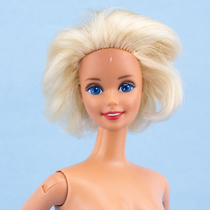 Boneca Barbie Army nude - Mattel (Removida da Caixa)