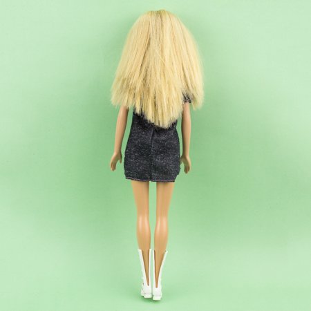Boneca Barbie Vestido Cinza "Los Angeles" - Mattel (Removida da Caixa)