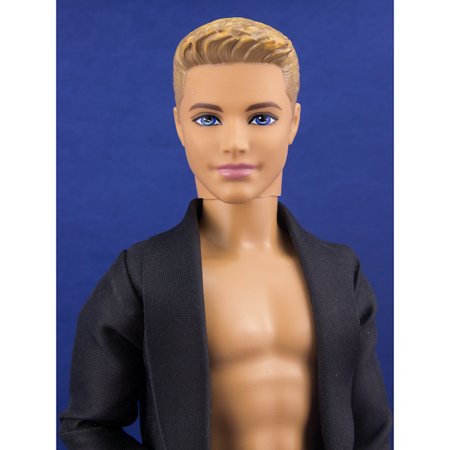 Boneco Barbie Ken com Fraque e Sapato Preto - Mattel  (Removido da Caixa)