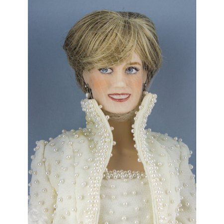 Boneca de Porcelana Diana Princess of Wales "Elvis Dress " - Franklin Mint