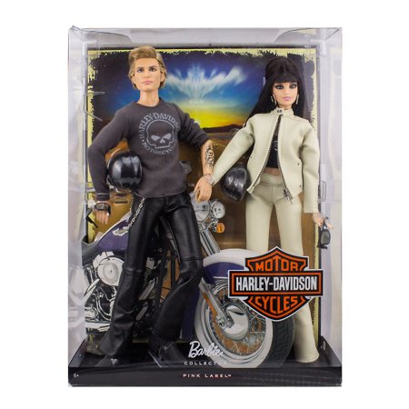 Boneca Barbie Collector Barbie & Ken Harley Davidson Giftset - Mattel