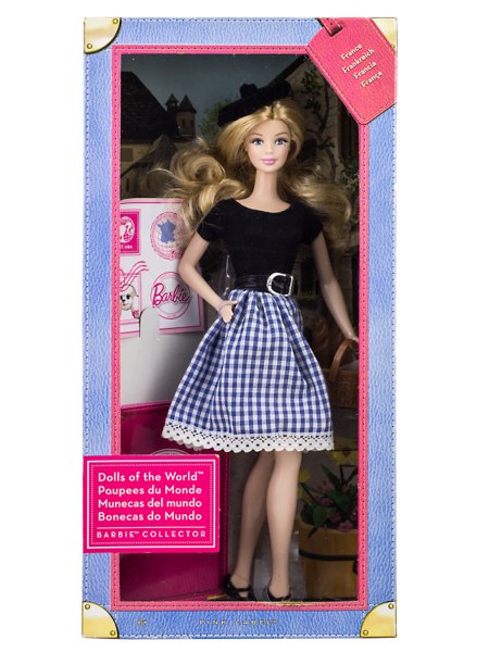  PRÉ-VENDA Boneca Barbie Collector Passport France - Mattel
