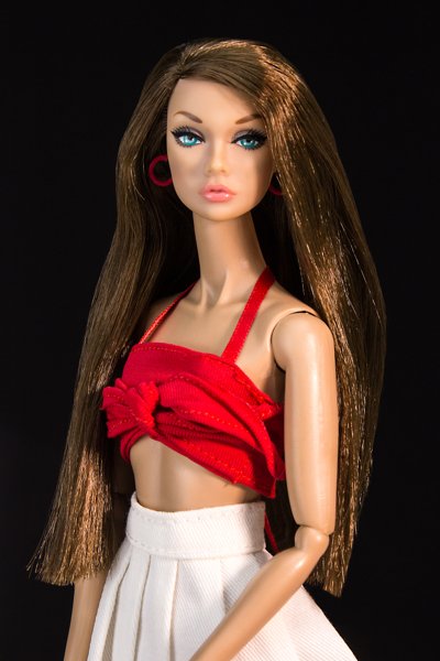 Roupa Para Boneca Top Vermelho IT - Barbie - Kustom