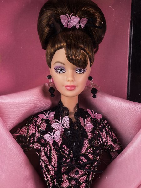 A Barbie doll created by Hanae Mori is displayed during an exhibition... News Photo - Getty Images A Barbie doll created by Hanae Mori is displayed during an exhibition... News Photo - Getty Images
