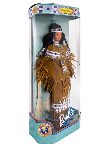 Boneca Barbie Collector DOTW Native American - Mattel