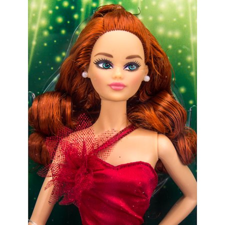 PRÉ-VENDA Boneca Barbie Signature Holiday 2022 Morena Vestido Vermelho -  Mattel