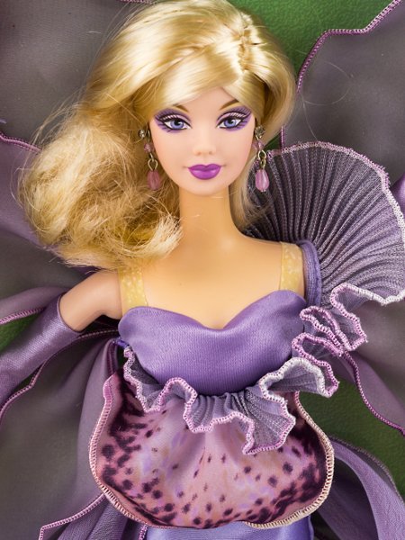 PRÉ-VENDA Boneca Barbie Collector The Orchid Flowers in Fashion