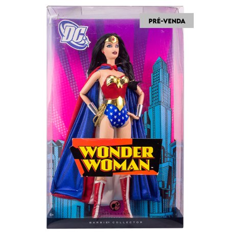 PRÉ-VENDA Boneca Barbie Collector Wonder Woman 2008 - Mattel | Doll  Collector