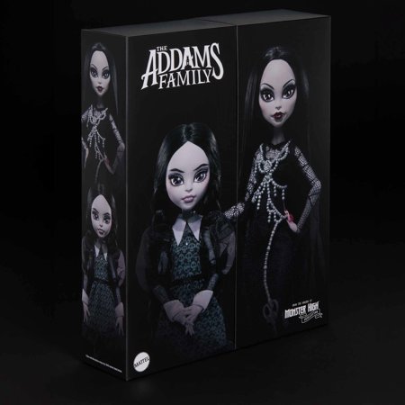 PRÉ-VENDA Bonecas Monster High Skullector Addams Family Wednesday