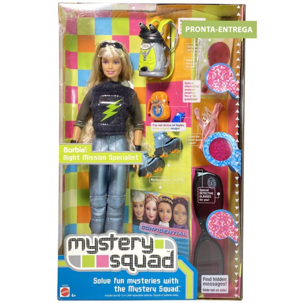 Boneca Barbie Mystery Squad - Mattel | Doll Collector