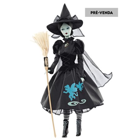PRÉ-VENDA Boneca Barbie Collector The Wizard of Oz Wicked Witch of the West Repro - Mattel
