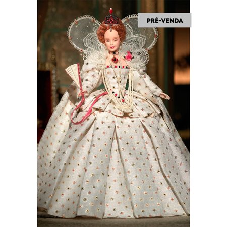 PRÉ-VENDA Boneca Barbie Collector Queen Elizabeth I - Mattel