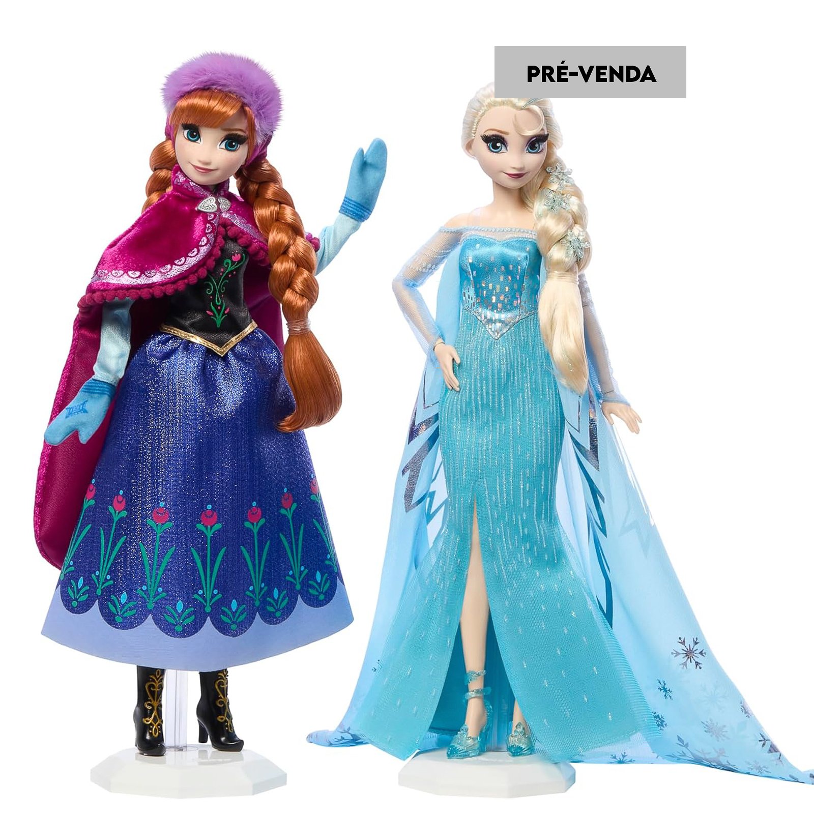 Boneca Frozen Elsa Anna Original Eua Disneystore Edição Rara