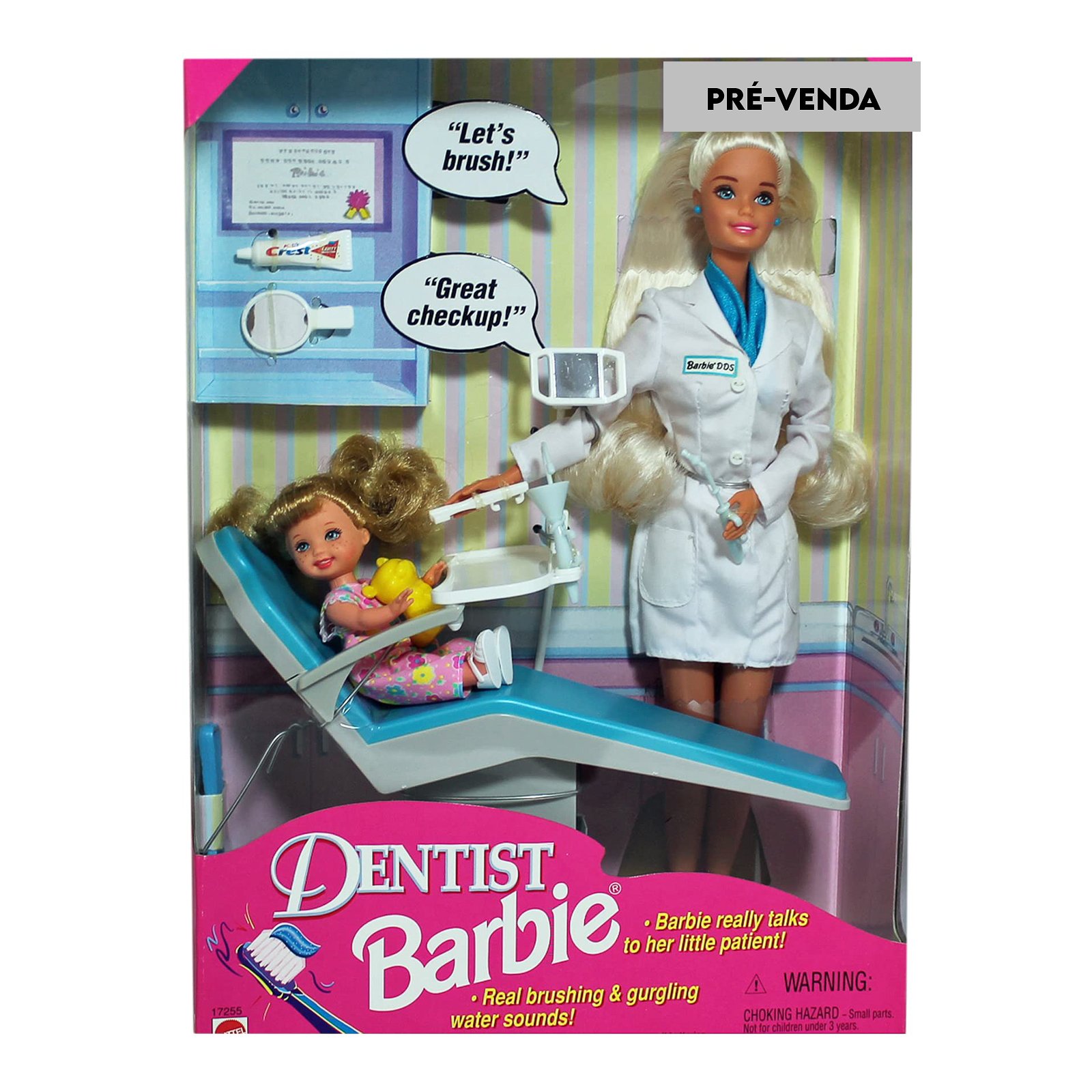 Boneca Barbie Dentista Loira 17255 1997 - Mattel | Doll Collector