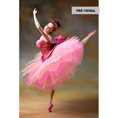 PRÉ-VENDA Boneca Barbie Collector Porcelana Prima Ballerina