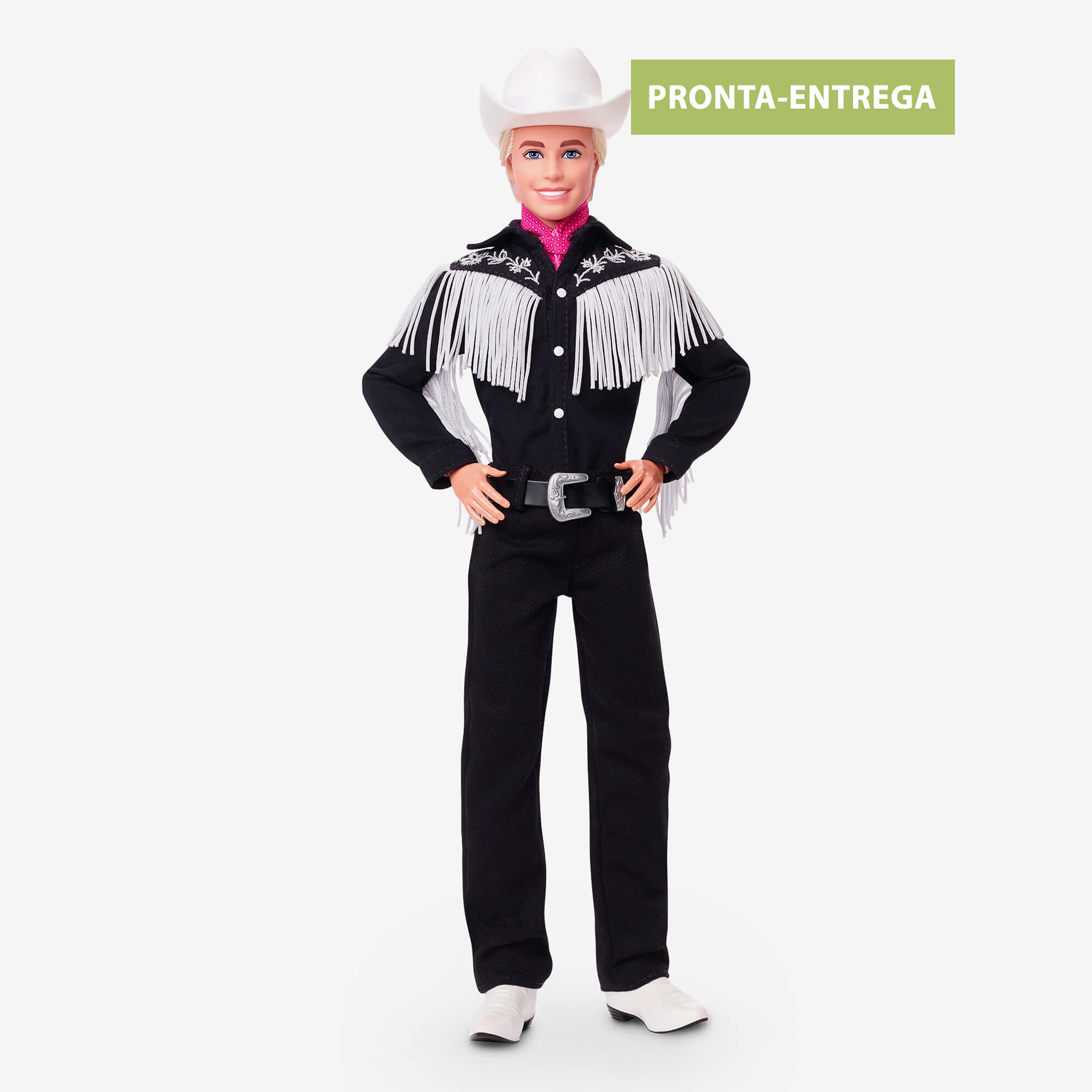 Boneco Ken Cowboy Collector - Barbie O Filme - Roupa de Faroeste