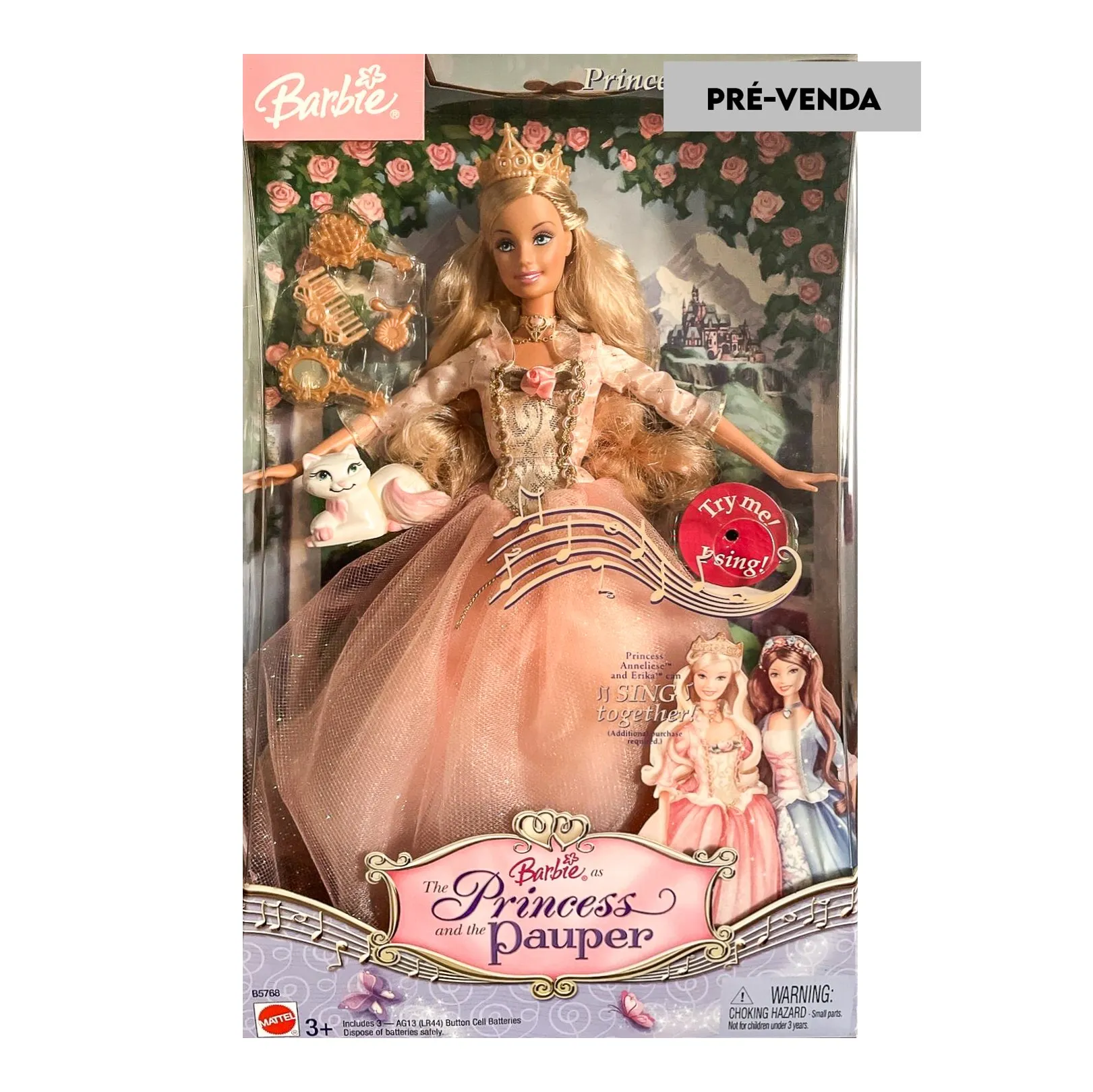 Princess Collection Barbie Princesa Princesa 2003 Mattel Princesa
