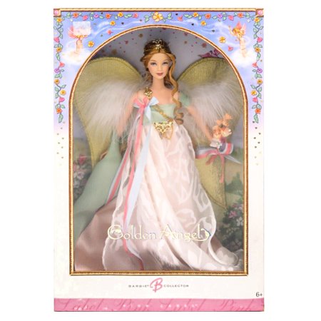 Mattel Barbie Golden Angelバービーゴールデンエンジェル PRÉ-VENDA Boneca Barbie Collector Golden Angel - Mattel | Doll