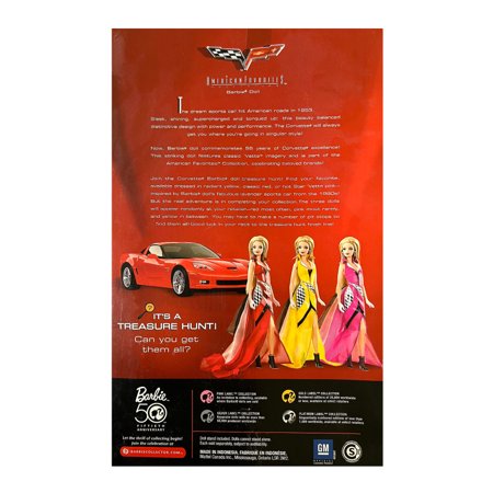 Barbie red hot sale corvette