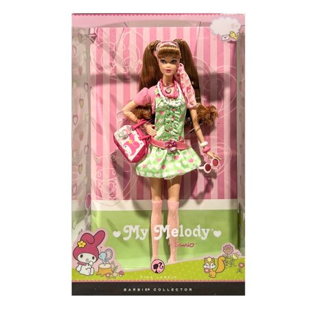PRÉ-VENDA Boneca Barbie Collector Hello Kitty My Melody - Mattel