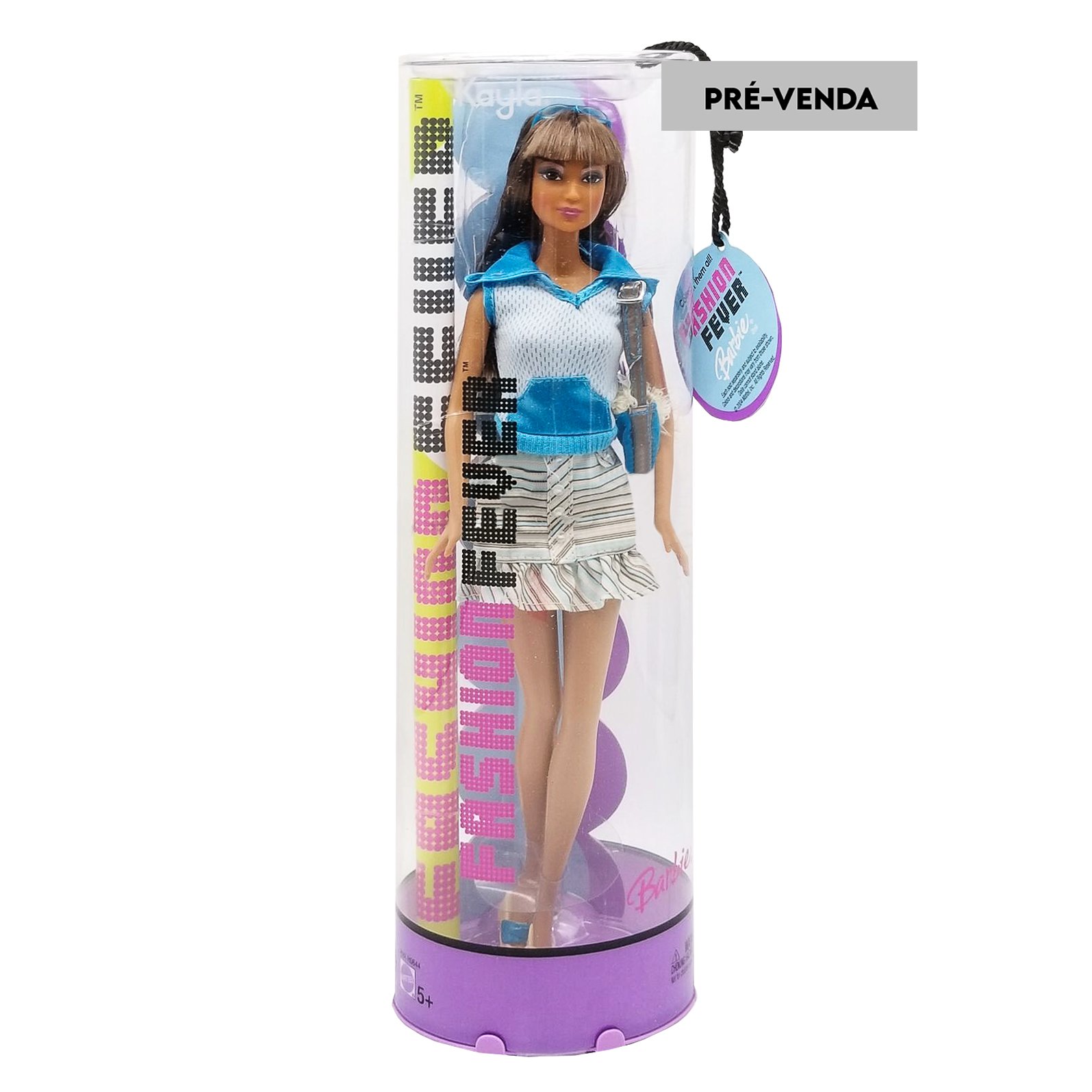 PrÉ Venda Boneca Barbie Fashion Fever Kayla H0868 Mattel Doll Collector