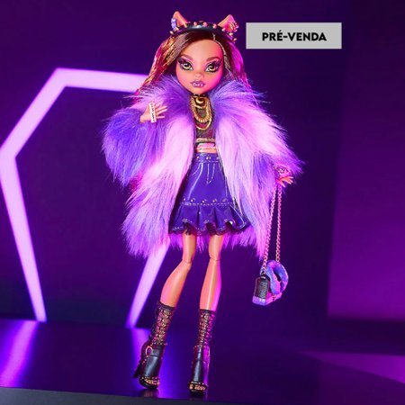  Monster High Clawdeen Wolf Fashion Doll with Purple