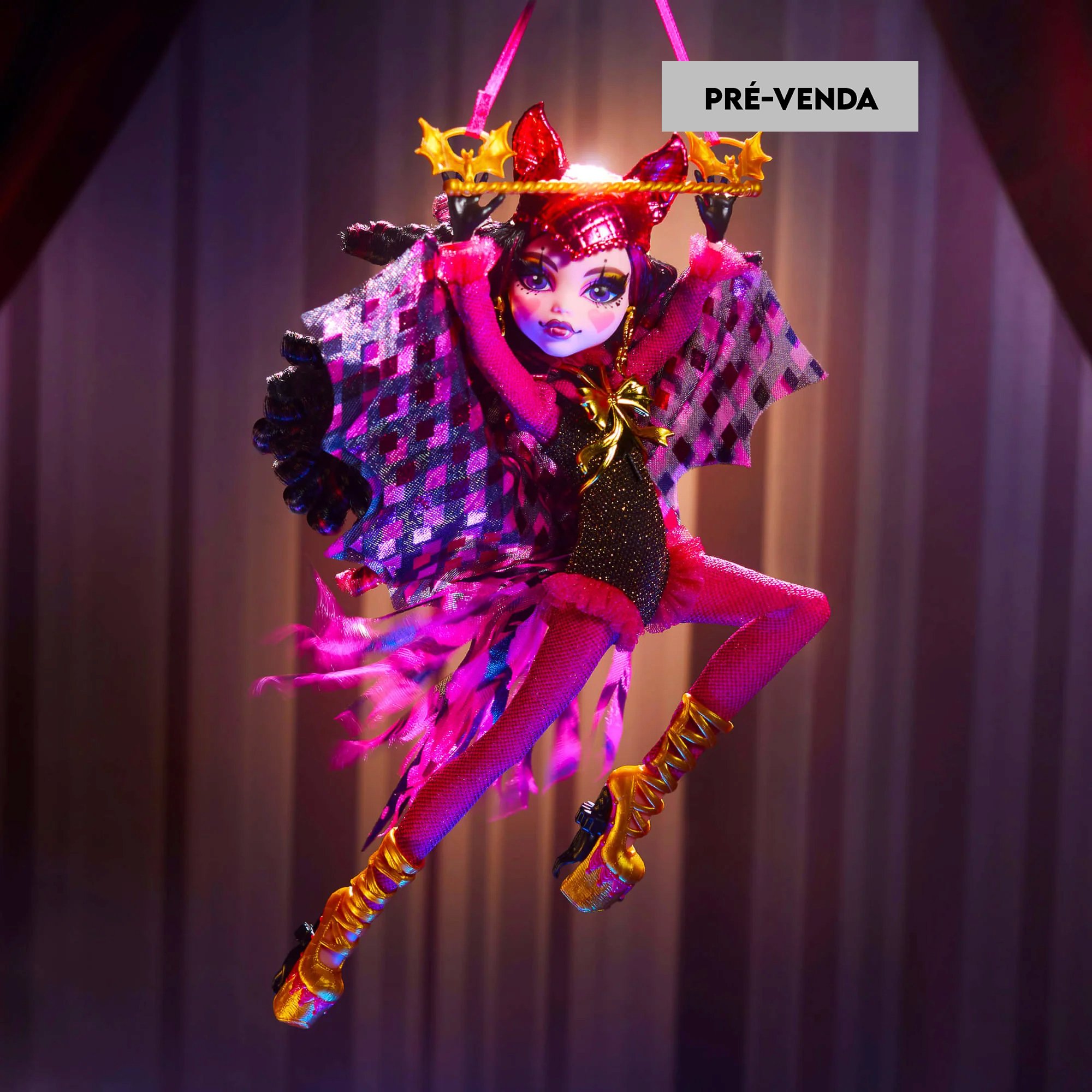 PRÉ-VENDA Boneca Monster High Freak Du Chic Draculaura - Mattel