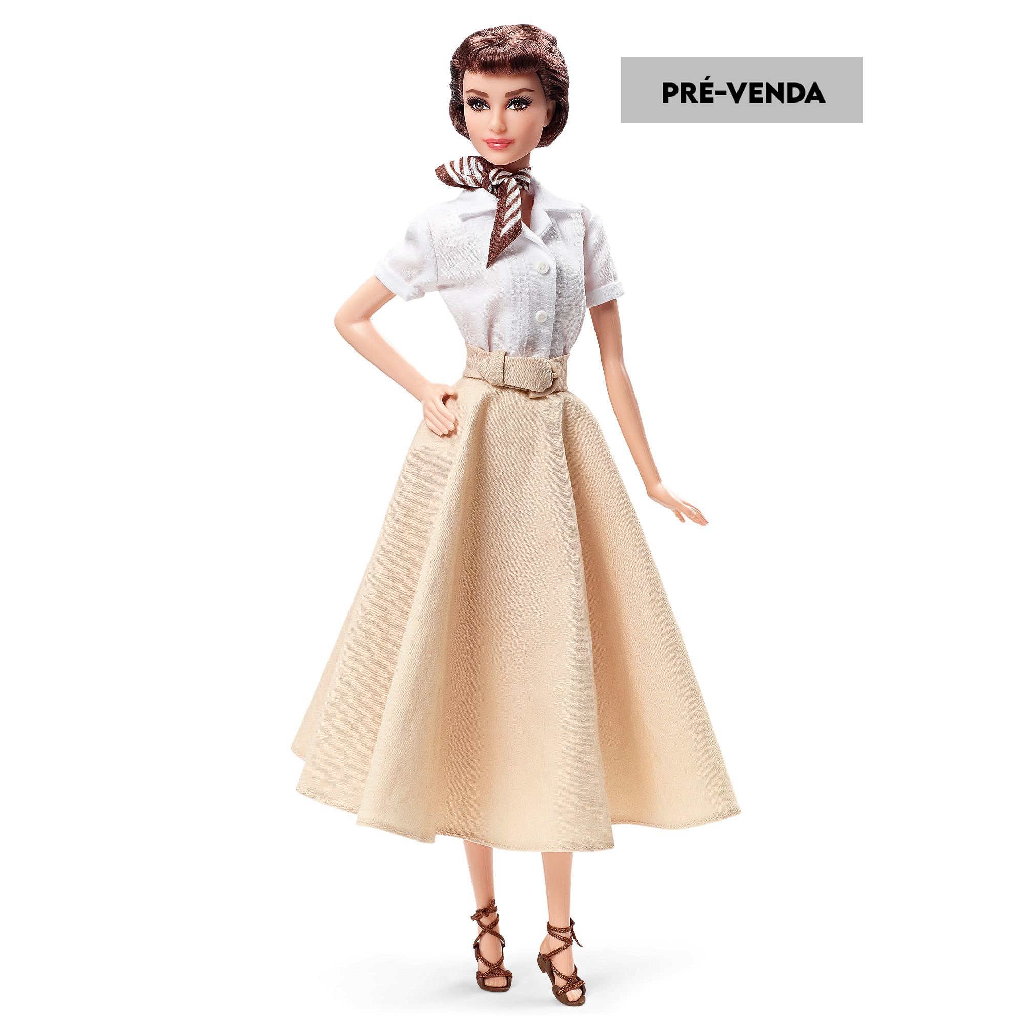 PRÉ-VENDA Boneca Barbie Collector Audrey Hepburn in Roman Holiday - Mattel