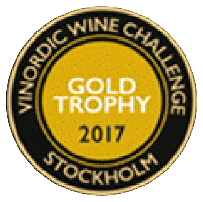 Vinordic Wine Challenge 2017 Gold Trophy
