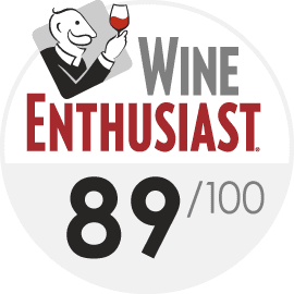 Wine Enthusiast – 89 pontos