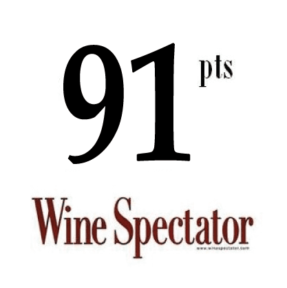 Wine Spectator – 91 points