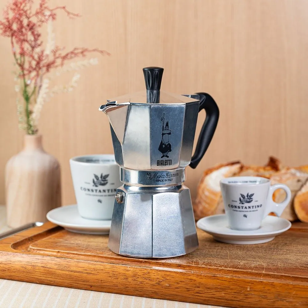 Cafeteira Italiana Nuova Moka Express 4 Xicaras Bialetti Essenciale Moda Casa