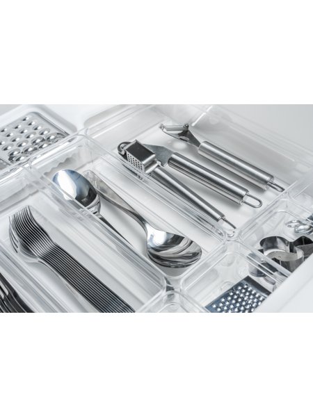 Modular Clear 30x7,5x5,6cm Cristal | Quero Organizar