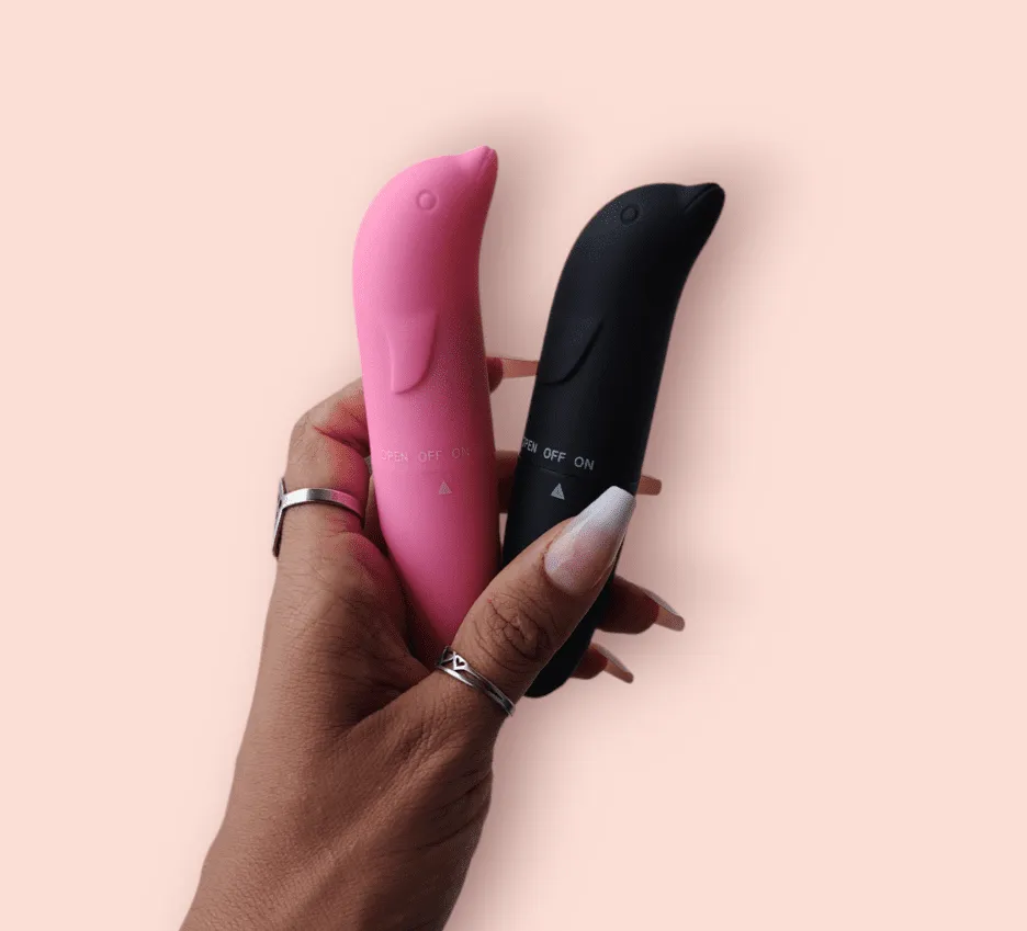 Vibrador Golfinho aveludado | Vibrar